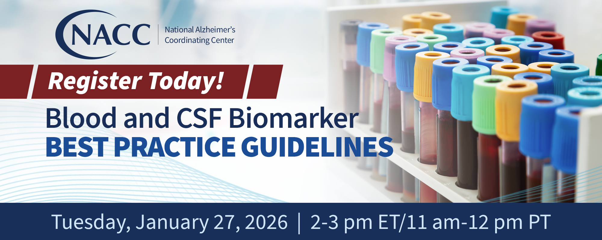 Webinar - Blood and CSF Best Practices