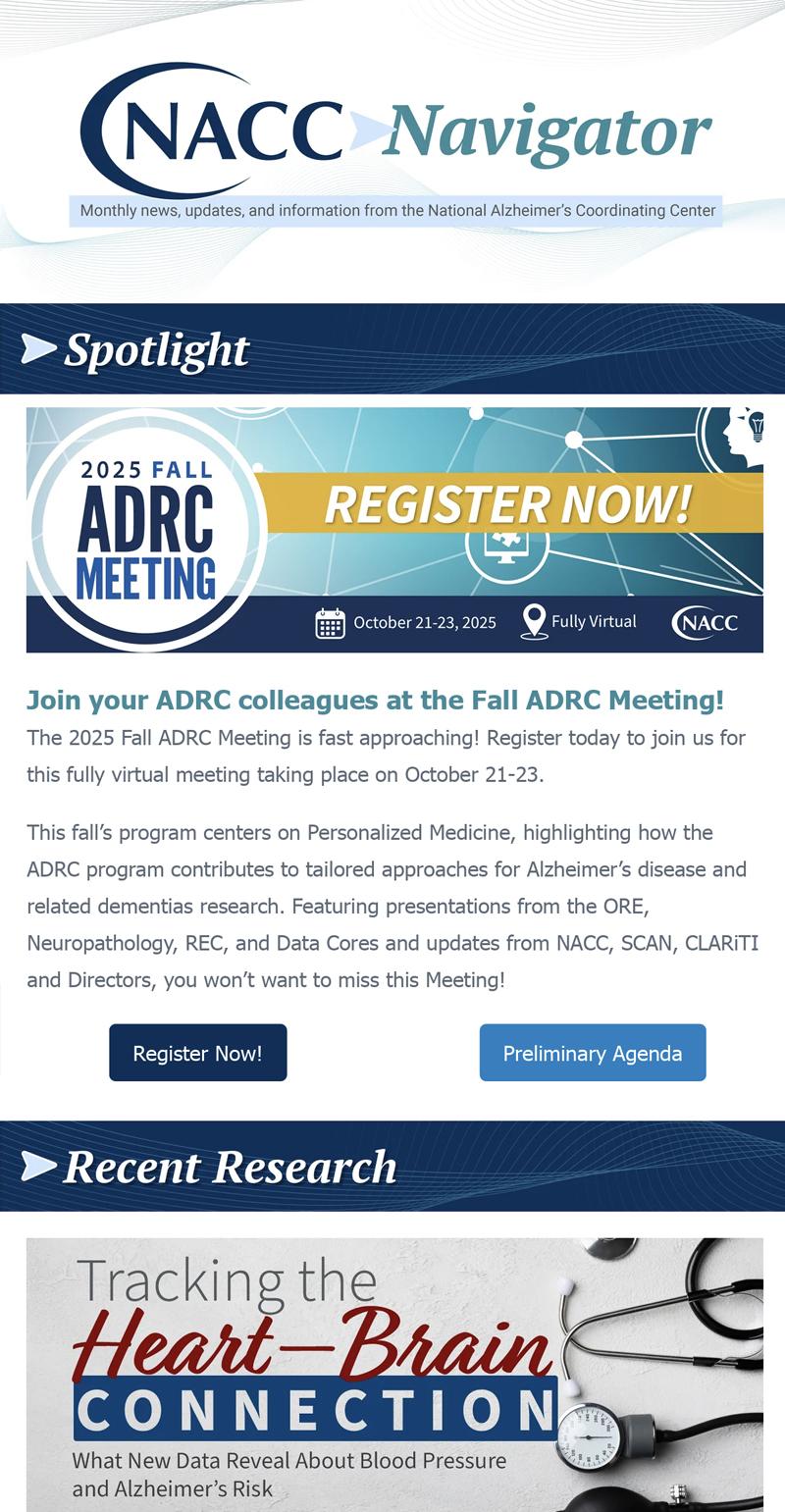 NACC Navigator - October 2025