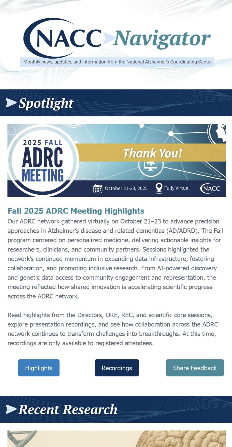 NACC Navigator - November 2025