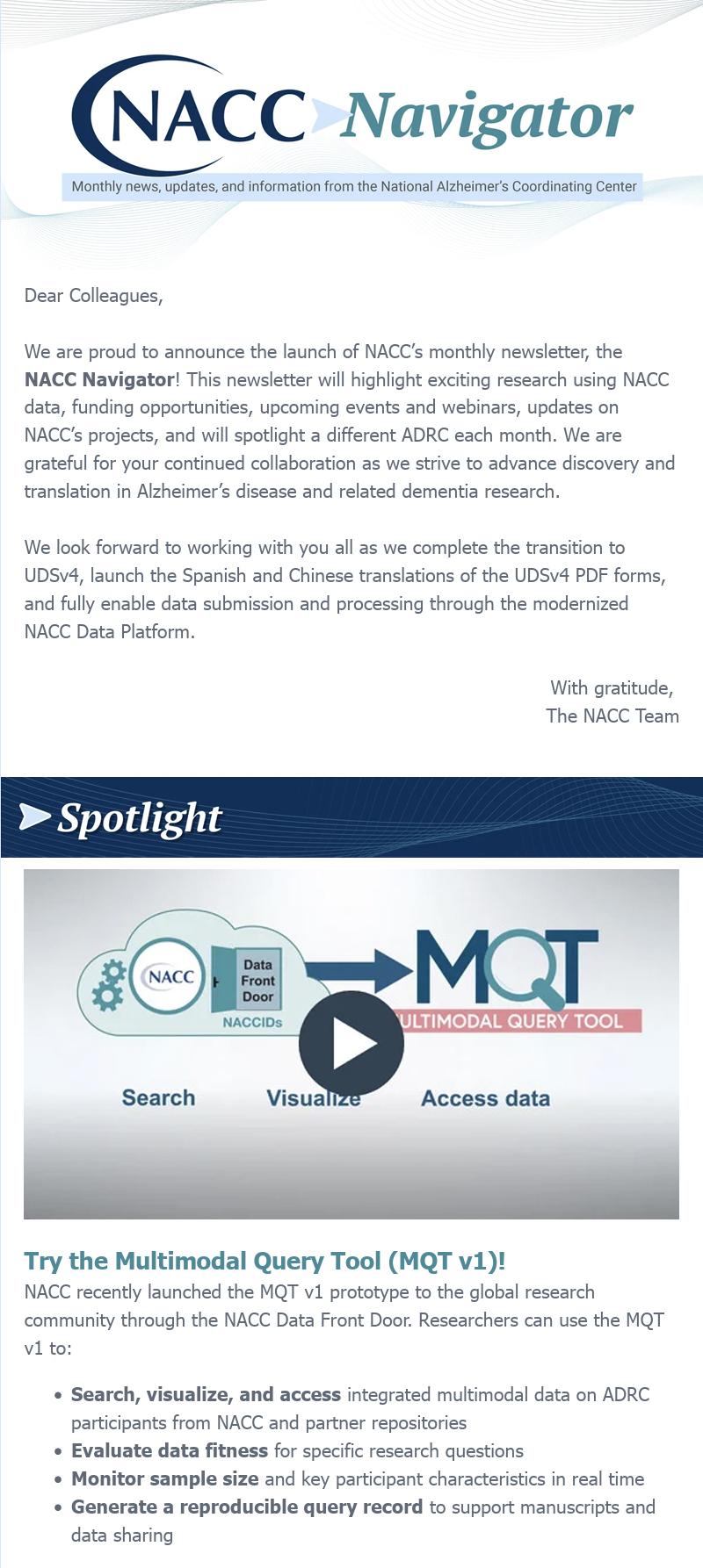 NACC Navigator - August 2025