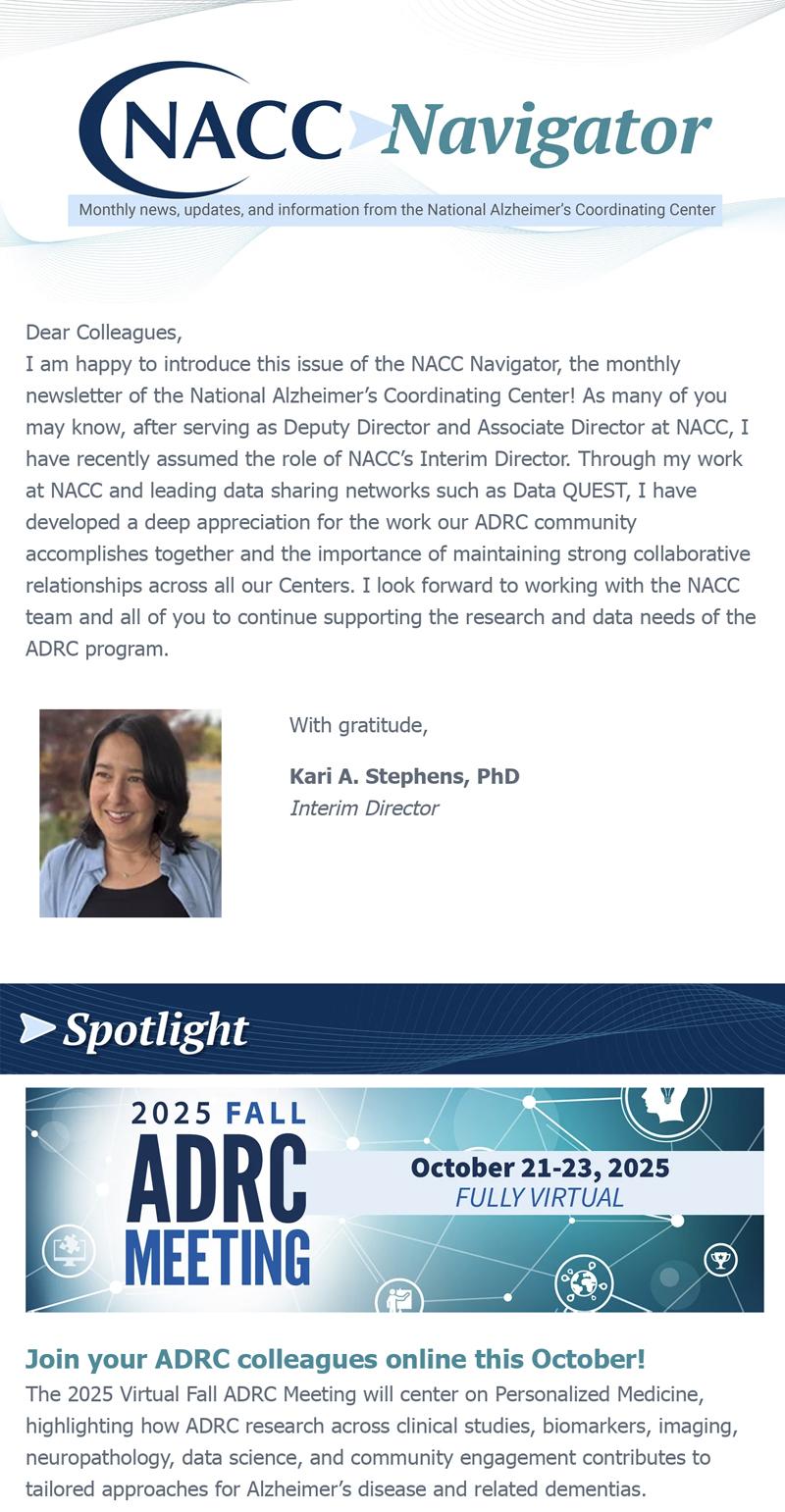 NACC Navigator - September 2025