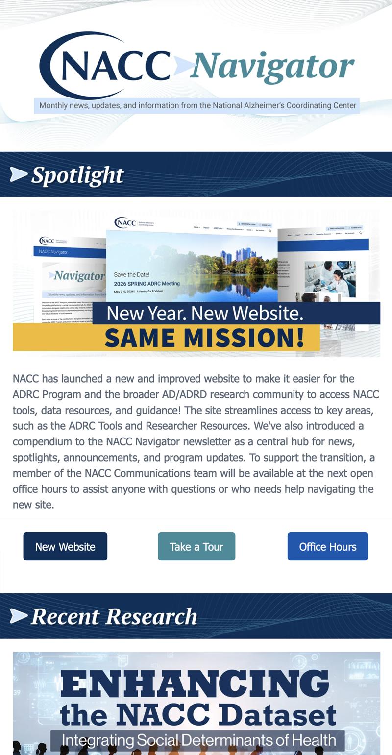 NACC Navigator - January 2026