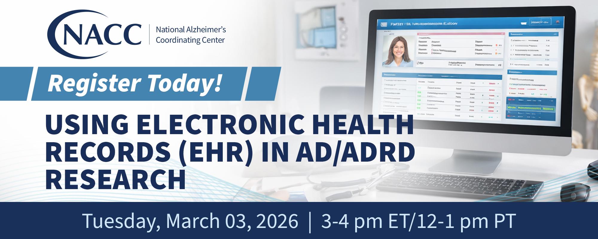 March 3rd webinar on ehr data - header image