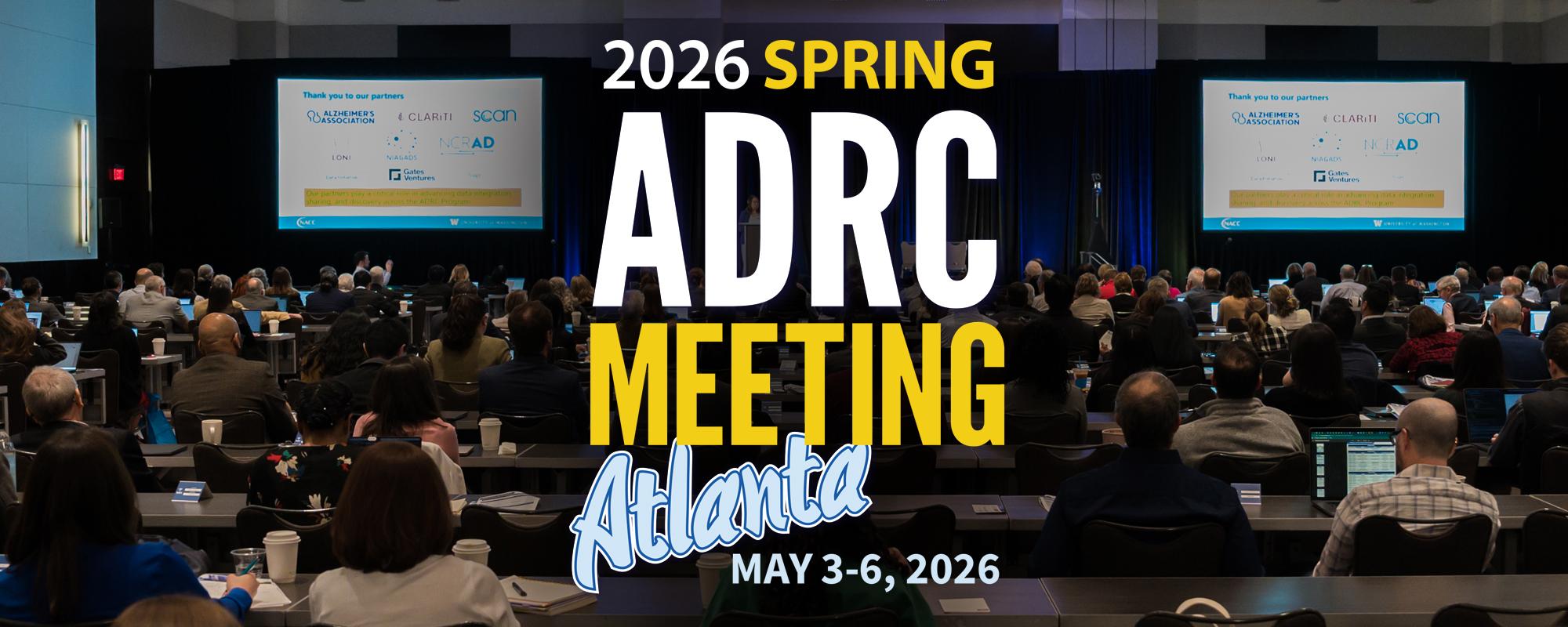 2026 Spring ADRC Meeting
