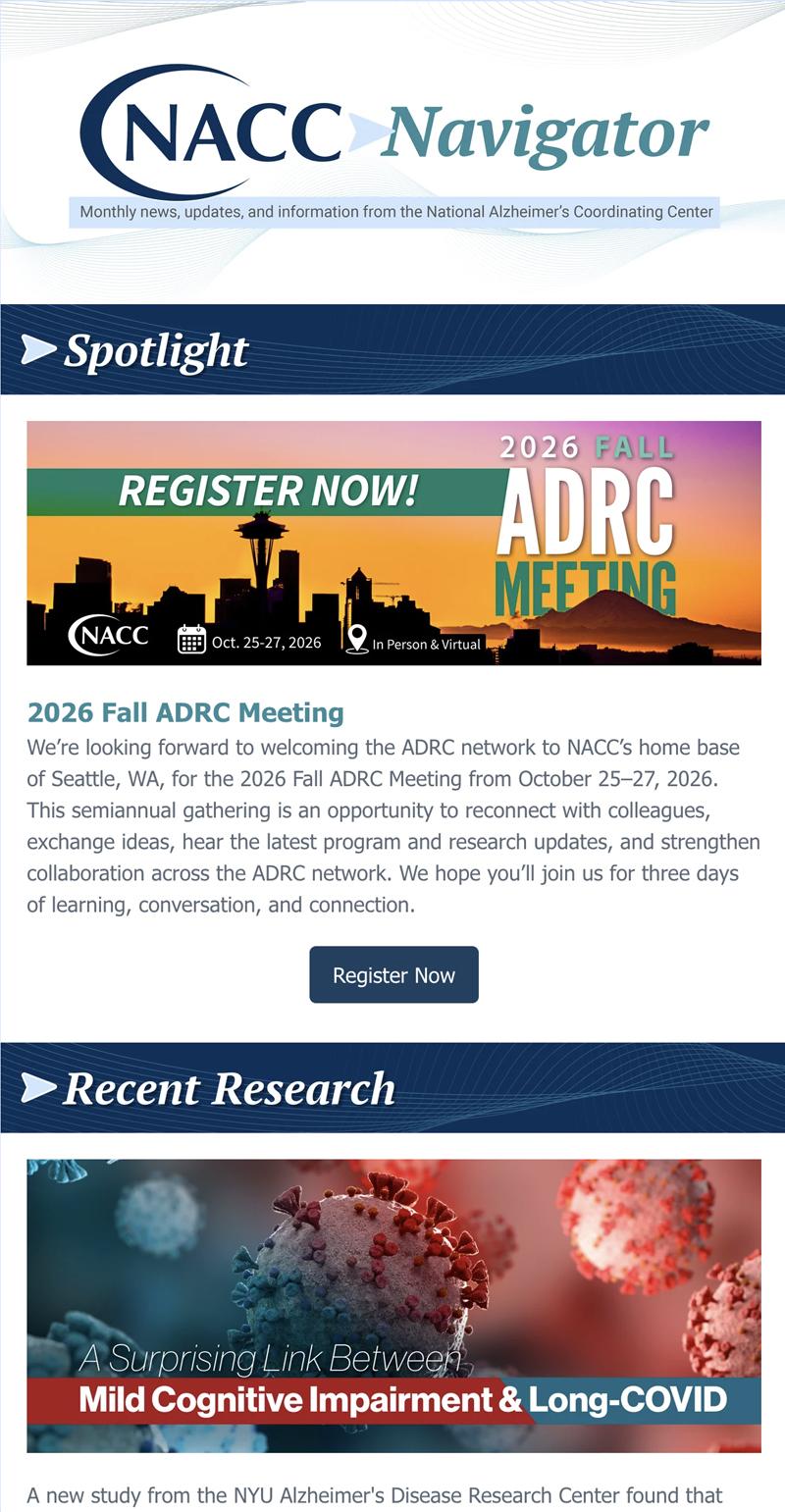 August 2026 NACC Navigator