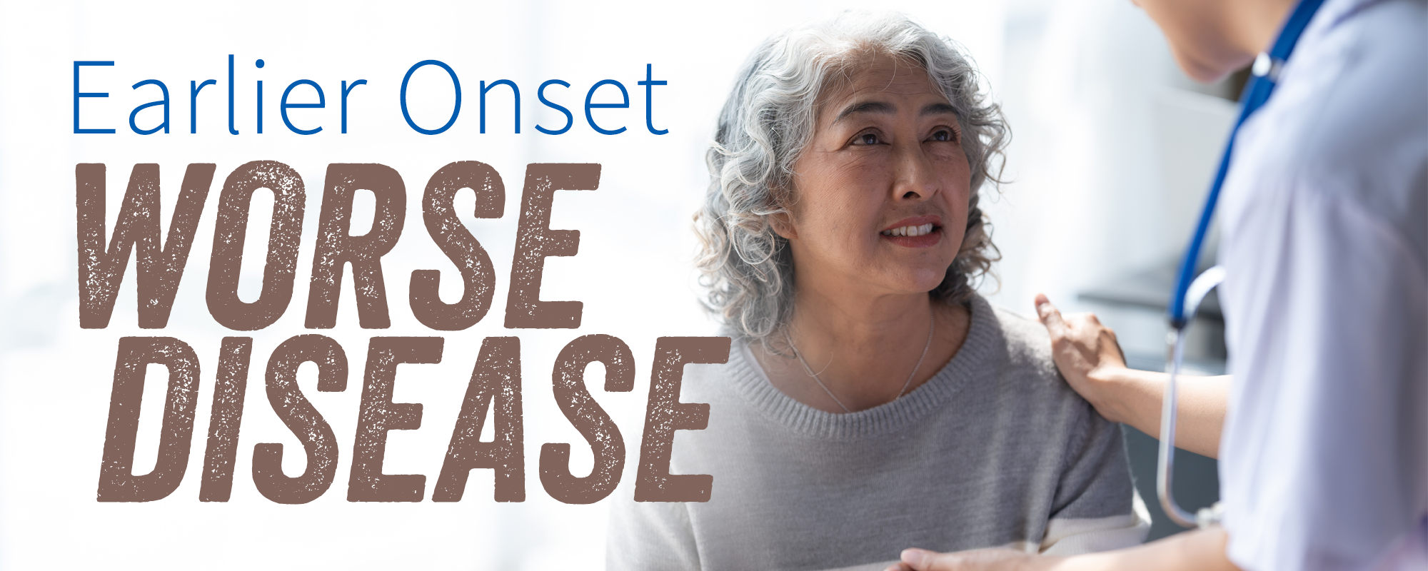Earlier Onset, Worse Disease