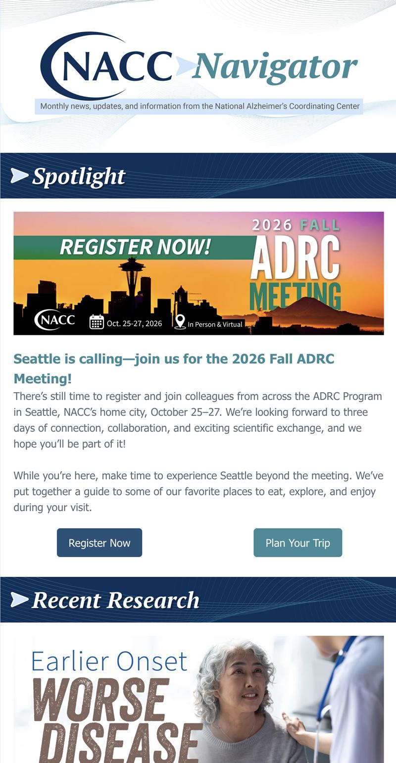 NACC Navigator - October 2026